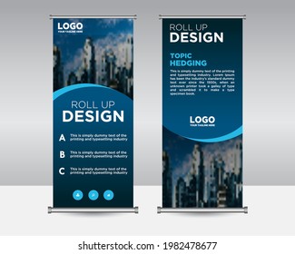 roll up banner, Stand banner, design Editable vertical template vector, abstract background, modern x-banner and flag-banner
