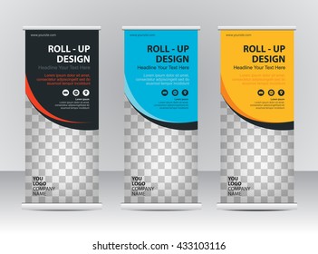 Roll Up Banner Stand Template