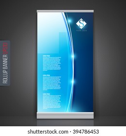 Acumulación de la plantilla de soporte de banners. Antecedentes abstractos de diseño, negocios, publicidad. Ilustración del vector