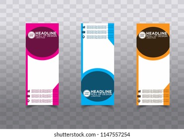 Volcar el vector de diseño de plantilla de banner