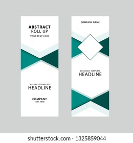Roll Up Banner Stand Template Design