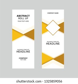 Roll Up Banner Stand Template Design