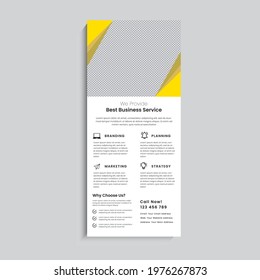 Roll up banner stand template design, vector illustration, infographics