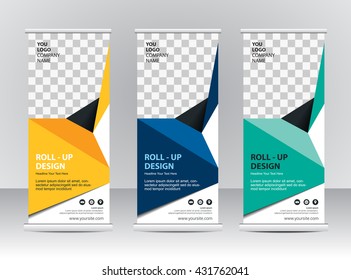 Diseño de plantilla de asiento de banners