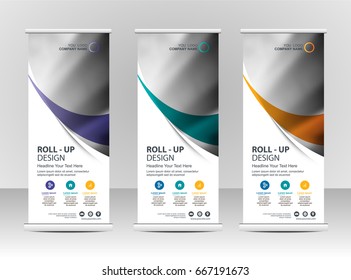 Diseño de plantilla de asiento de banners