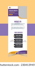 Roll up banner stand template design,Trend Business Roll Up Banner,Stand Poster Brochure flat , advertisement, pull up banner