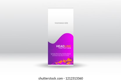 Roll Up Banner Template