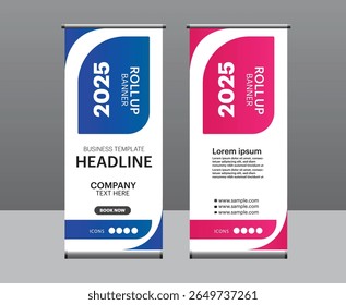 Acumular design de modelo de banner 