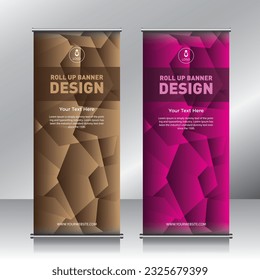 Banner-Vorlage.abstrakter Hintergrund design.banner,Stand .Creative.