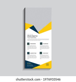 Roll Up Banner Vector illustration Template