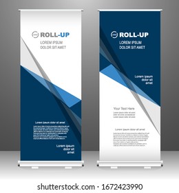 Redoblar el diseño de plantillas verticales de banners, para folletos, negocios, volantes, infografías. moderno anuncio de banner x y banderín. ilustración vectorial