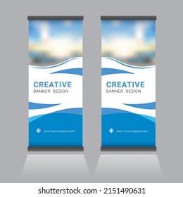 planilla de diseño de pancartas de volante de folletos de enrollamiento vectorial, pancarta x
