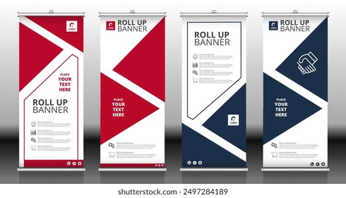 Vector de Plantilla de diseño de Anuncio de volante, Fondo Abstractas del patrón, Moderno X - Anuncio, Tamaño del rectángulo