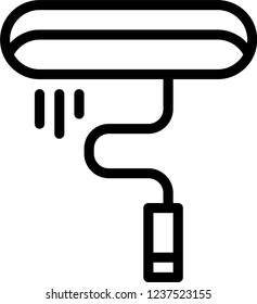 Roll brush icon