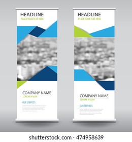 roll up business brochure flyer banner design vertical template vector, cover presentation abstract geometric background, modern publication