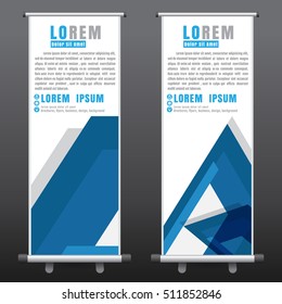 roll up business brochure flyer banner design vertical template vector, cover presentation abstract background, modern publication x-banner and flag-banner layout in rectangle size on black background