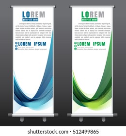 roll up business brochure flyer banner design vertical template vector, cover presentation abstract background, modern publication x-banner and flag-banner layout in rectangle size on black background