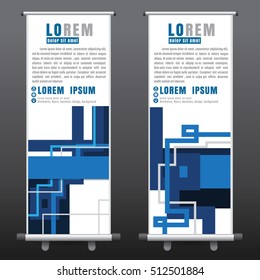 roll up business brochure flyer banner design vertical template vector, cover presentation abstract background, modern publication x-banner and flag-banner layout in rectangle size on black background