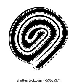 roll cake icon