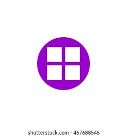 roll circle film logo vector