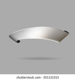 roll coiled tube, Pattern texture background for design vector, white paper, scrolls, rolls of paper on a white background with space for text