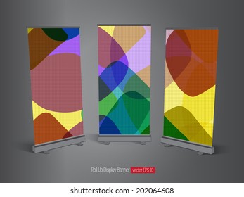 Faixa de exibição de acúmulo, vetor 