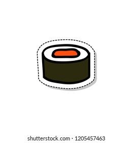 roll doodle icon