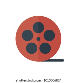 roll film icon flat
