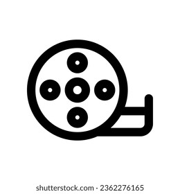 roll film icon. vector icon for your website, mobile, presentation, and logo design.