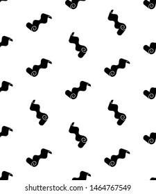 Roll Icon Seamless Pattern, Mat, Rug, Carpet Or Paper Roll Icon Of Anything Vector Art Illustration