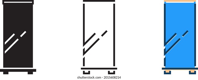 icono de enrollar , ilustración vectorial