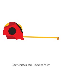 Roll meter icon vector illustration template design