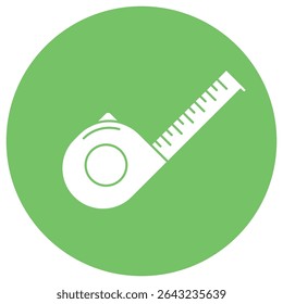 Ícone plano de vetor de símbolo de indicador de rolagem