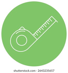 Ícone plano de vetor de símbolo de indicador de rolagem