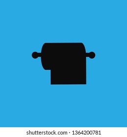 roll of napkins paper icon vector