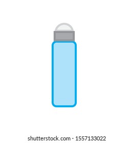 roll on deodorant canister simple icon vector