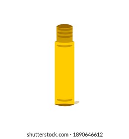 Roll on illustration for pre diluted essential oil or other liquid for skincare products.
