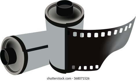 roll photo film old for the development of photo
