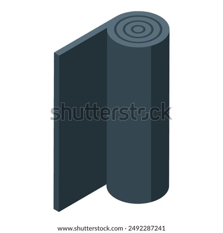 Roll of roofing material waterproofing membrane for roof construction