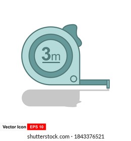 Icono De Rulador De Rollo En El Vector De Diseño De Moda 