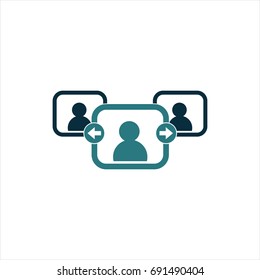 Roll Social Media Logo Template Design