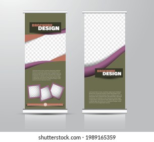 Diseño de la base de datos. Plantilla vertical de banner para educación, negocios, presentación, publicidad. Ilustración vectorial.