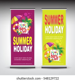 Roll up Summer banner