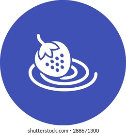 Roll, swiss, cake icon vector image. Can also be used for sweets and confectionery. Suitable for use on web apps, mobile apps and print media.
