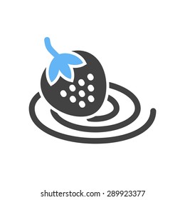 Roll, swiss, cake icon vector image. Can also be used for sweets and confectionery. Suitable for use on web apps, mobile apps and print media.