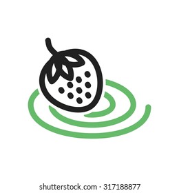 Roll, swiss, cake icon vector image. Can also be used for sweets and confectionery. Suitable for use on web apps, mobile apps and print media.