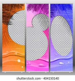 Roll up table summer retro design