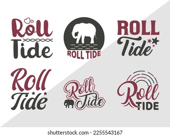 Roll Tide SVG Printable Vector Illustration svg
