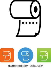 Roll Of Toilet Paper / TP Icon