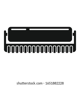 Roll toner icon. Simple illustration of roll toner vector icon for web design isolated on white background